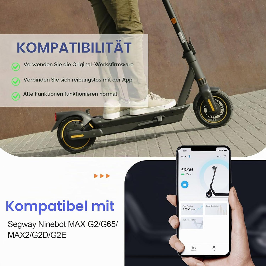 efuturetime Elektroroller Controller Kompatibel mit Segway Ninebot Max G2 E-Roller, Ersatzteile für