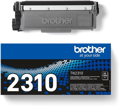 Brother TN-2310 Tonerkartusche Original Schwarz 1 Stück - Tonerkartuschen (1200 Seiten, Schwarz, 1 S