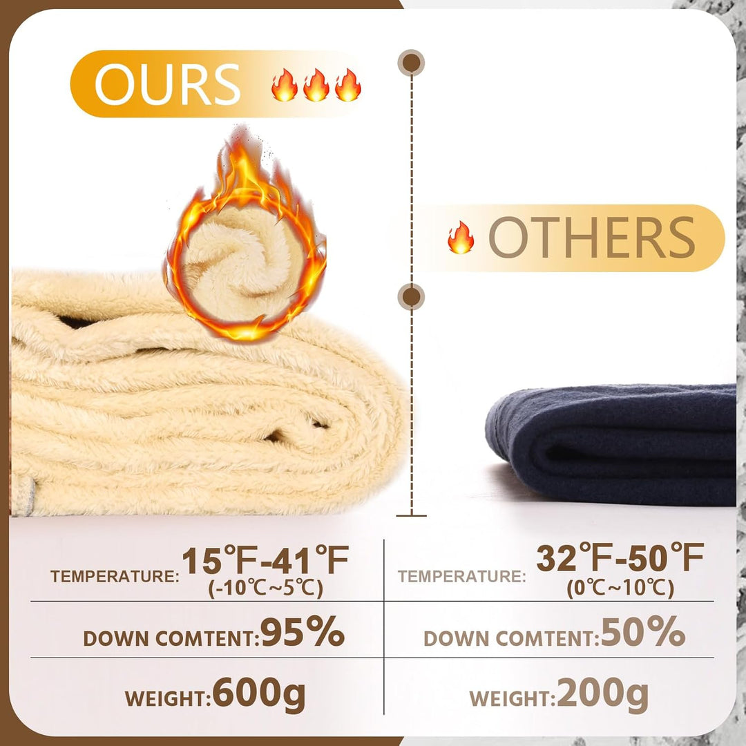 PASUDA Thermo Leggings Damen Winter Fleece Gefütterte Thermoleggins Lang High Waist Warme Winterlegg