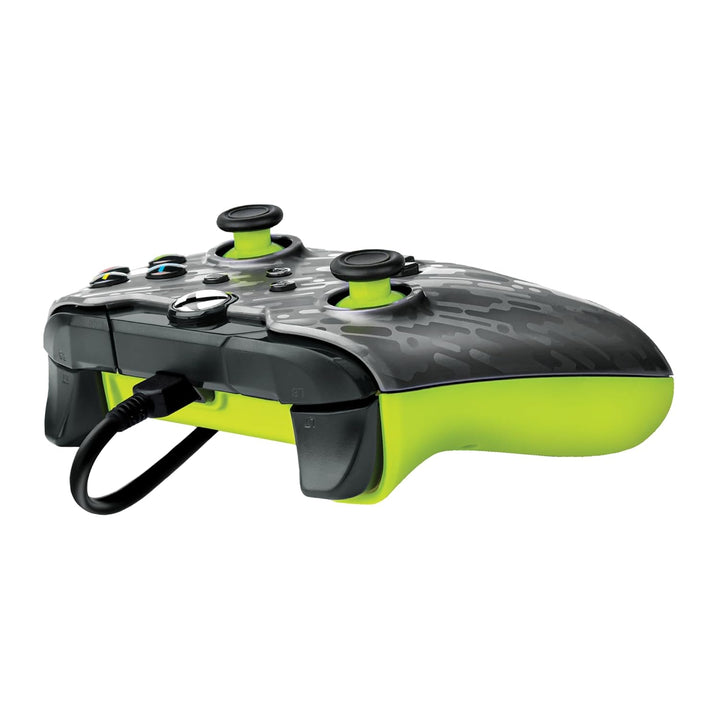 PDP Kabelgebundener Videospielcontroller Electric Carbon für Xbox Series X|S, Gamepad, Xbox One, off