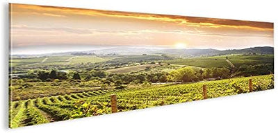 islandburner Bild Bilder auf Leinwand Toskana V4 Italien Landschaft Panorama XXL Poster Leinwandbild