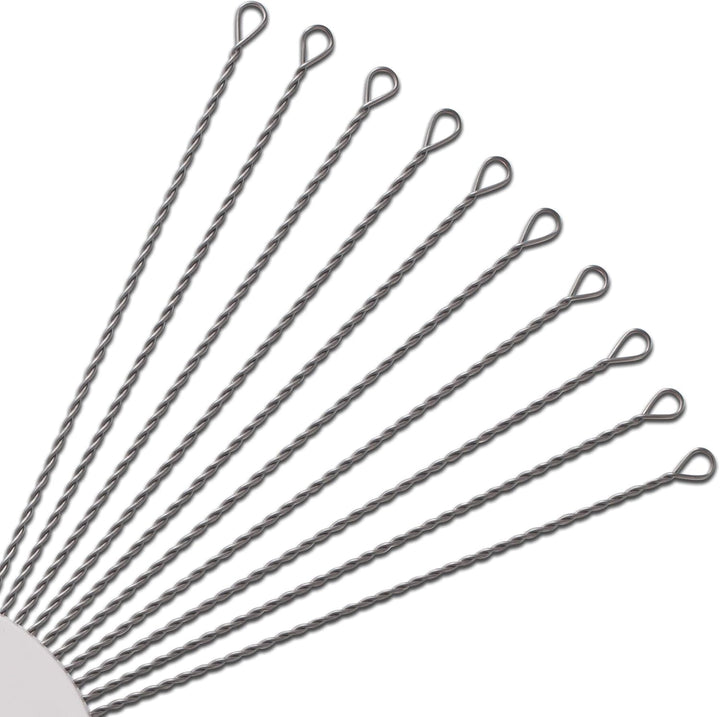 Vic Firth World Classic Series Brush - Dreadlocks - Hickory Handles Dreadlocks Single, Dreadlocks Si