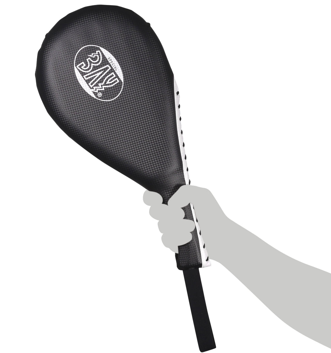 BAY® " SINGLEMITT MAYA " LEDER PU Einzel Single Hand Schlag Pratze Singlepratze Schlagmitt Schlagpol