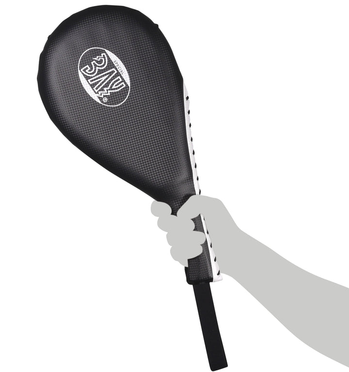 BAY® " SINGLEMITT MAYA " LEDER PU Einzel Single Hand Schlag Pratze Singlepratze Schlagmitt Schlagpol