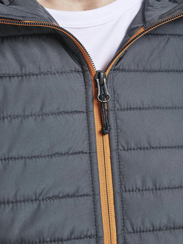JACK & JONES Softshell Stepp Jacke Kapuze Funktions Outdoor Blouson Übergangs Jacket Regular Fit JJE
