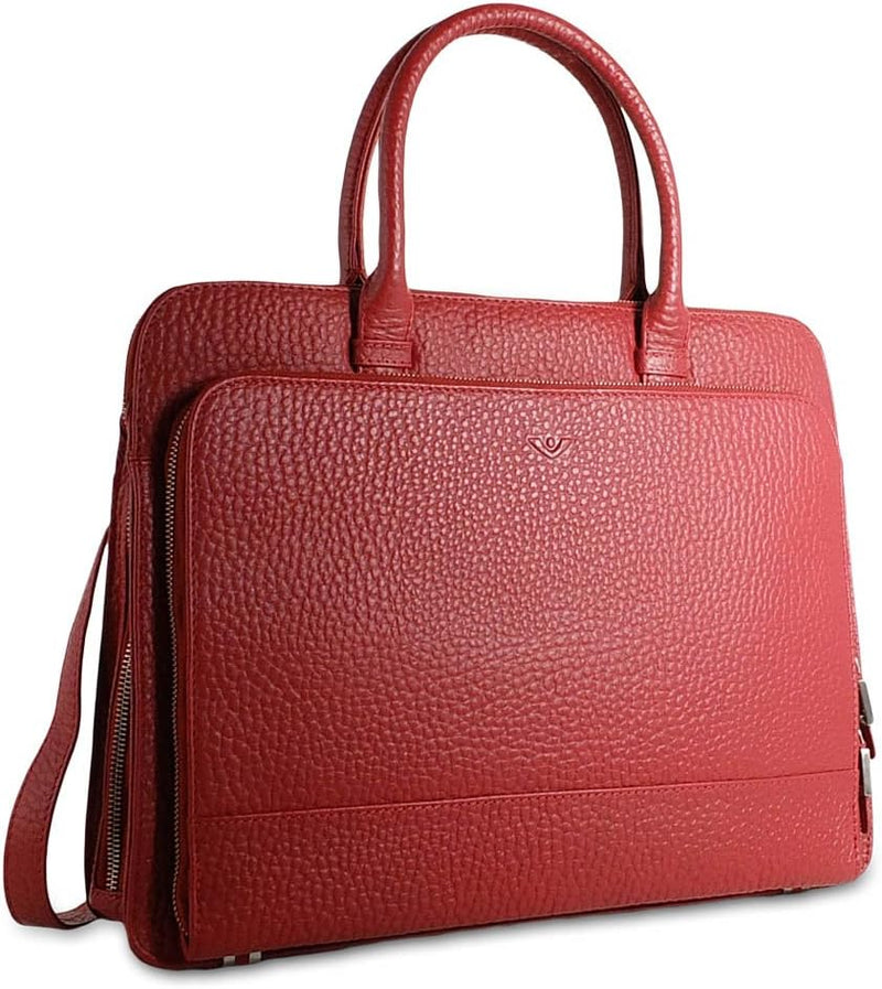 Voi Hirsch Danielle Handtasche Leder 39 cm Laptopfach