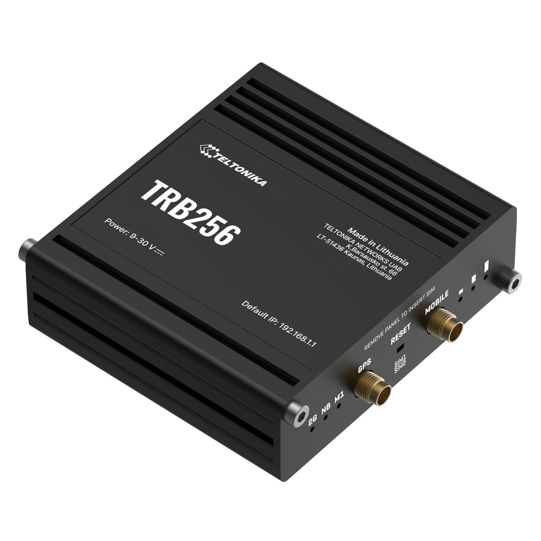 Gateway Industrial Teltonika TK-TRB256 RJ45 10/100Mbps Preto
