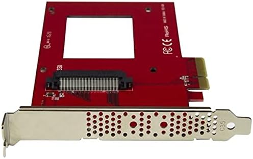 StarTech.com U.2 auf PCIe Adapter für 2,5" U.2 NVMe SSD - SFF 8639 - 4x PCI Express 3.0 - NVMe PCIe