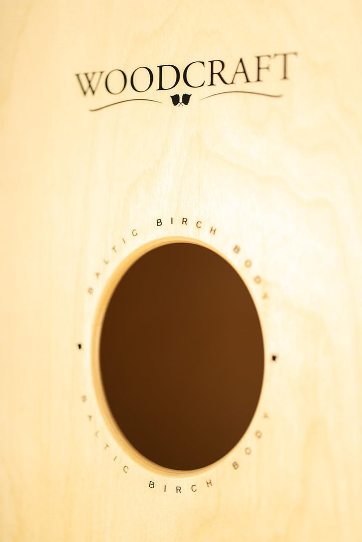 Meinl Percussion Woodcraft Cajon Instrument - Trommelkiste mit Snare und tiefem Bass Sound - Espress