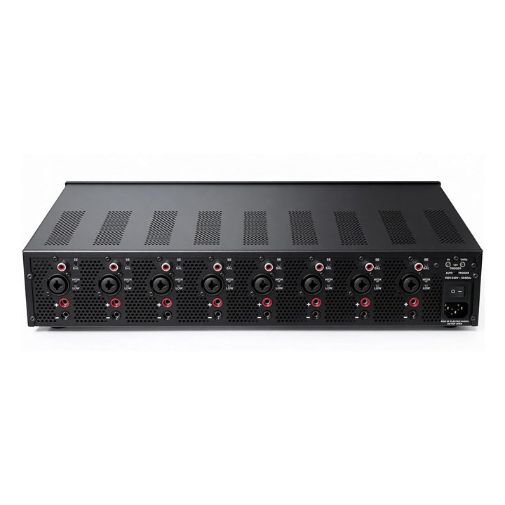 3eAudio PAM158 Multikanal-Endstufe – 8-Kanal Verstärker mit 150W pro Kanal, GaN-Netzteil, PFFB-Techn