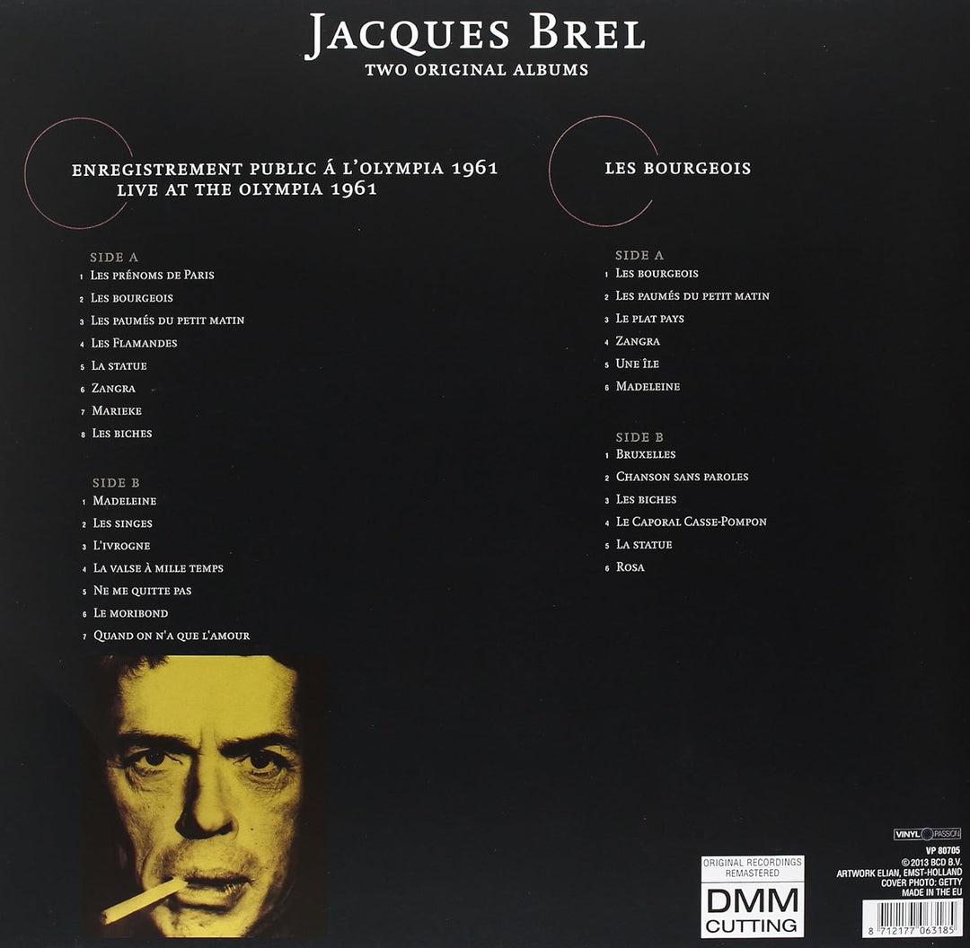 Bruxelles, Vinyl