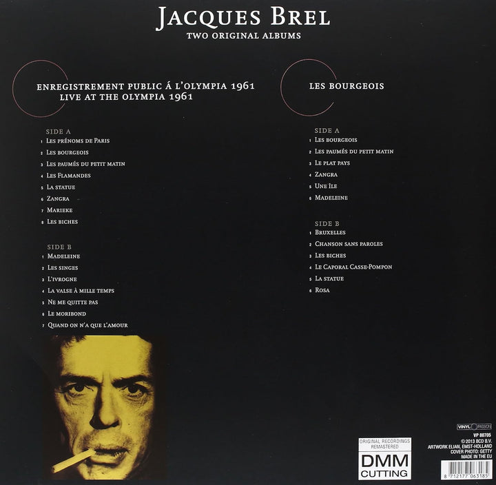 Bruxelles, Vinyl