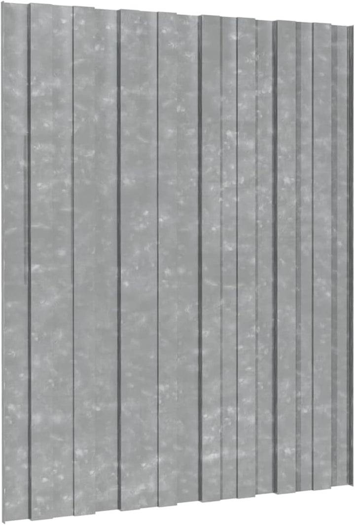 Homgoday Dachpaneele 36 STK. Trapezblech Dachpfannen Profilblech Dachblech Trapezbleche Dachplatten