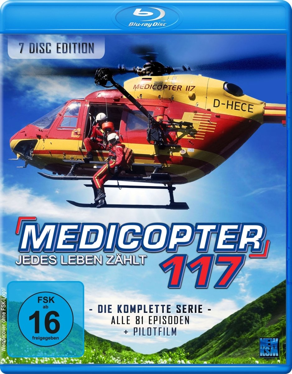 Medicopter 117 - Jedes Leben zählt - Gesamtedition - SD on HD [Blu-ray] [Limited Edition], Blu-ray