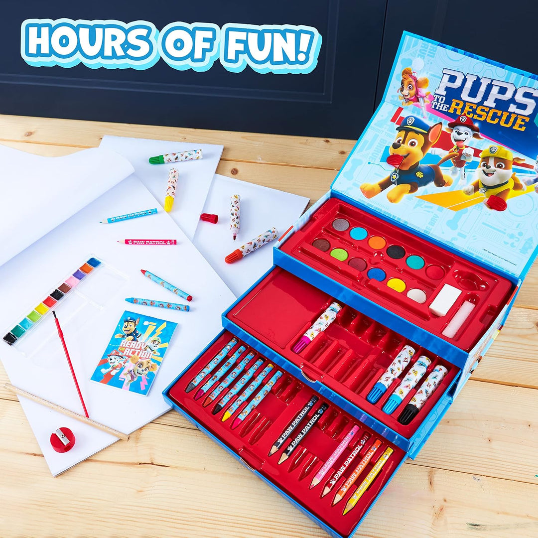 PAW PATROL Malkoffer, Malset für Kinder (Mehrfarbig), Mehrfarbig