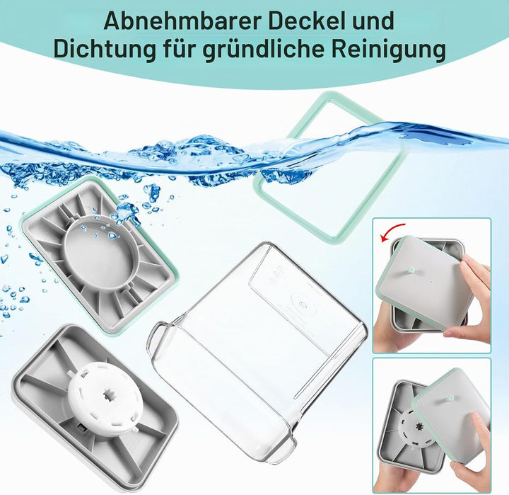 Luftdichte Frischhaltedosen-Sets, Pop Up Frischhaltedosen mit Deckel, stapelbarer Formelbehälter für