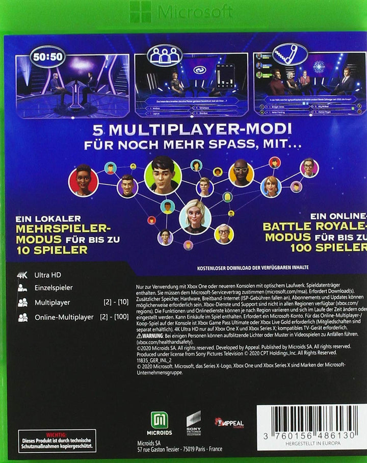 Wer wird Millionär? - [Xbox One] Xbox One Standard, Xbox One Standard