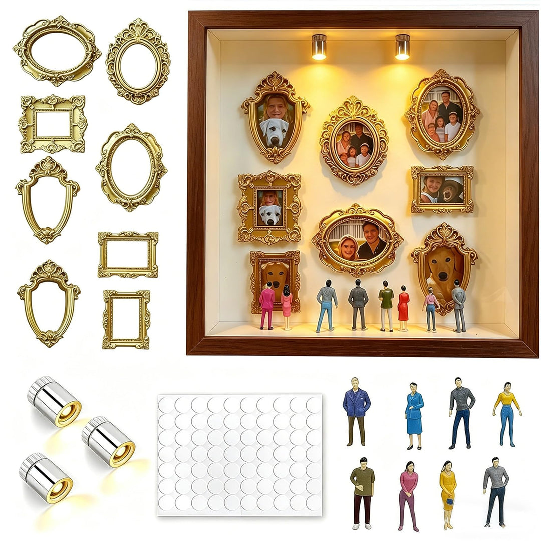 Bilderrahmen Museum Mini Kleine Bilderrahmen Vintage Mini Museum DIY, Personalisierte DIY Silhouette