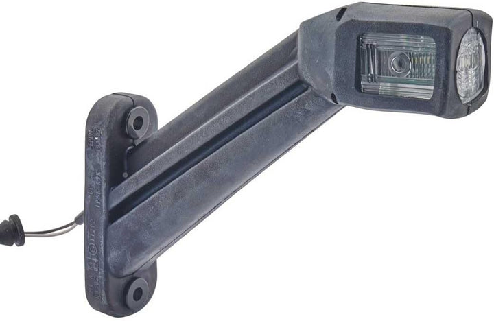 HELLA - Umrissleuchte - LED - 12/24V - Kabel: 800mm - Stecker: AMP - 2-polig - rechts/seitlicher Anb