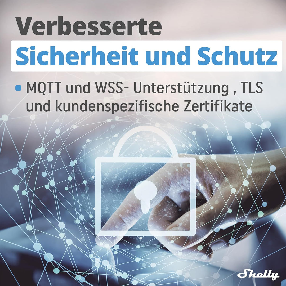 Shelly Plus 1 | Wlan &amp; Bluetooth Smart Relais Schalter | Hausautomation | Alexa &amp; Google Home kompat