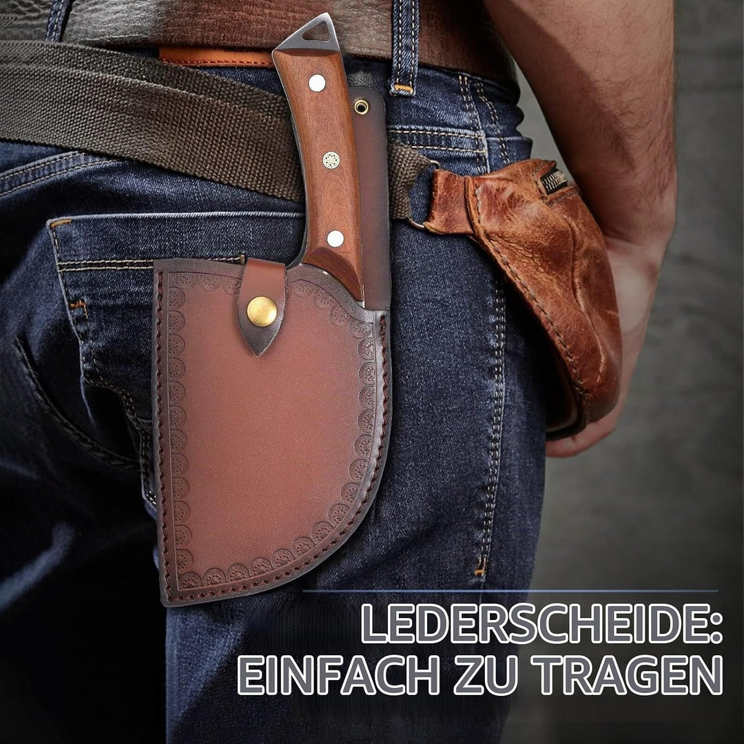 Golden Bird Hackmesser Japanisches Messer zum Schneiden von Fleisch geschmiedetes Metzgermesser mit