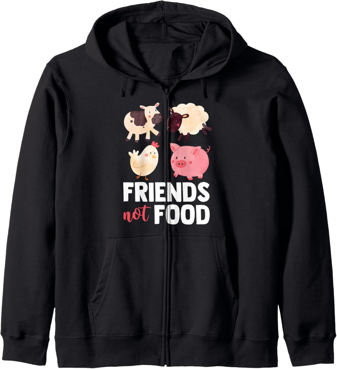 Vegan Tshirt für Veganer Sprüche Vegetarier Tierschutz Ethik Kapuzenjacke