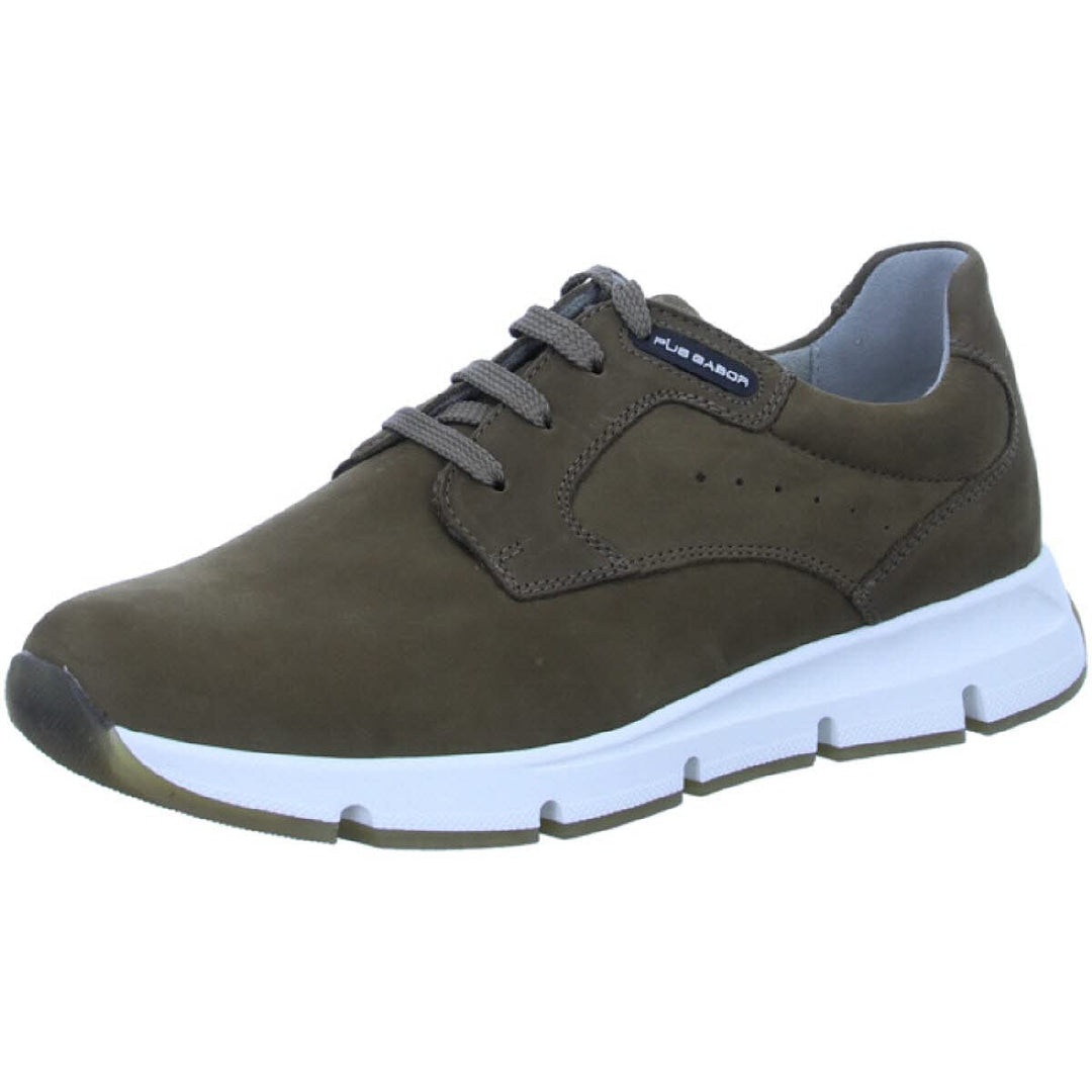 Pius Gabor Herren Sneaker Low, Männer Halbschuhe,Wechselfussbett,Superflex Sohle 41 EU Braun Earth,