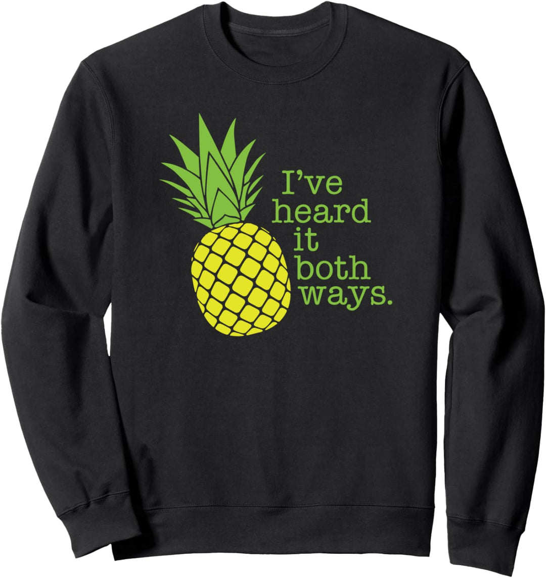 Women's Psych Pineapple Fruit Funny For Teen Girl Sweatshirt