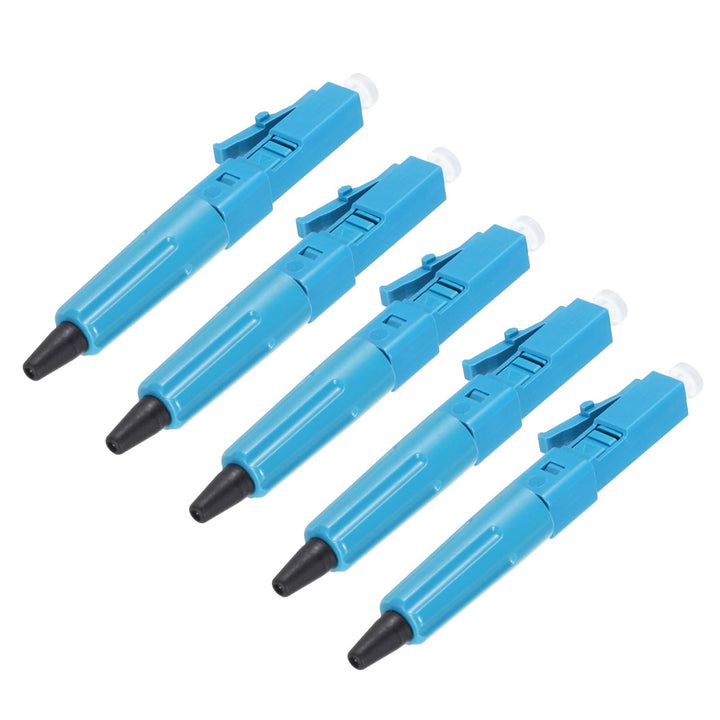 QUARKZMAN LC UPC Glasfaser-Schnellverbinder, Single-Mode Glasfaserkabel-Schnellverbinder LC Schnellv