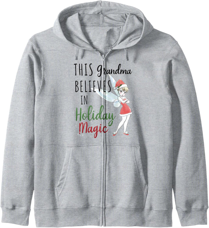Disney Peter Pan Weihnachten Tinker Bell Magic Grandma Kapuzenjacke