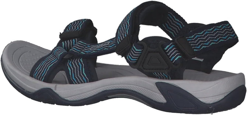 CMP Damen Hamal Wmn Hiking Sandal Sportsandale 36 EU Blue Acqua, 36 EU Blue Acqua