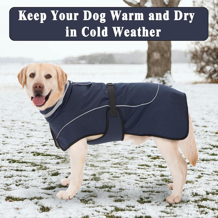 Mantel Hund Wasserdicht Winter Hundemantel Warm Wasserdicht Hundejacke Fleece Hundepullover Hundeman