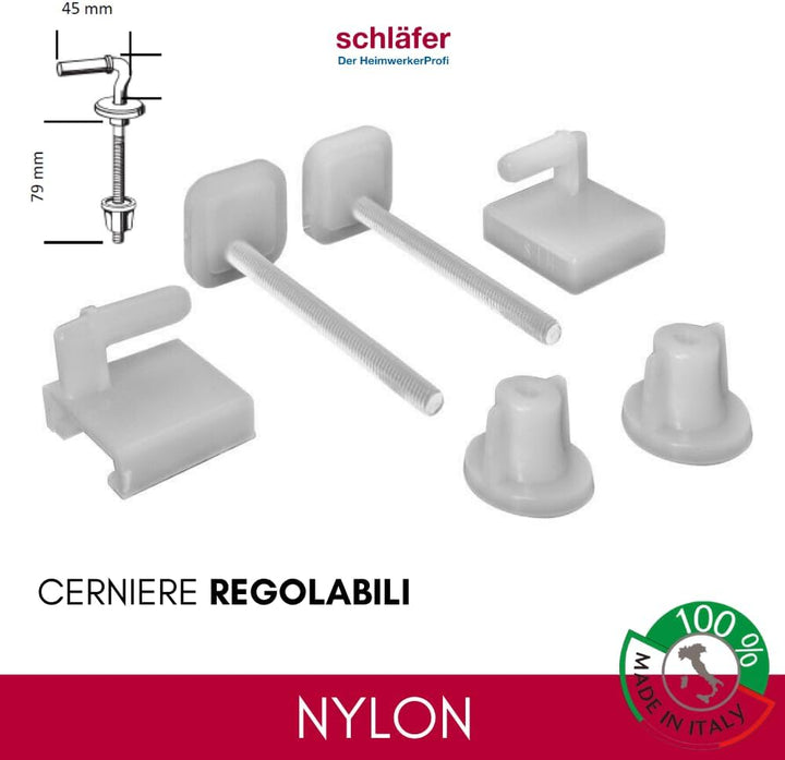 Schläfer 4642101 WC-Sitz"Isar" Duroplast, weiss