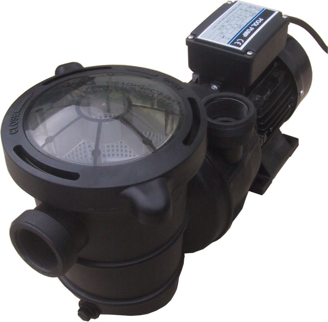 SPIRATO Poolpumpe Schwimmbad Filterpumpe mit Vorfilter 72527