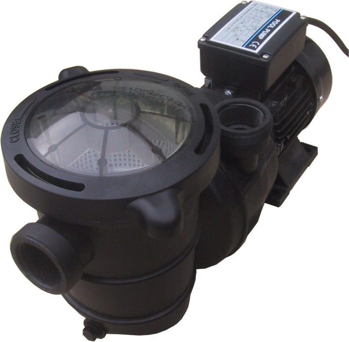 SPIRATO Poolpumpe Schwimmbad Filterpumpe mit Vorfilter 72527