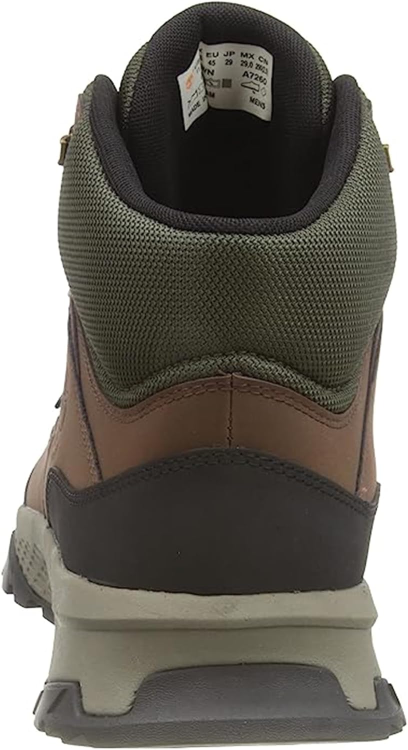 Timberland Herren Lincoln Peak Lite Mid F/L Wp Chukka Boot 40 EU Dunkelbraun, 40 EU Dunkelbraun
