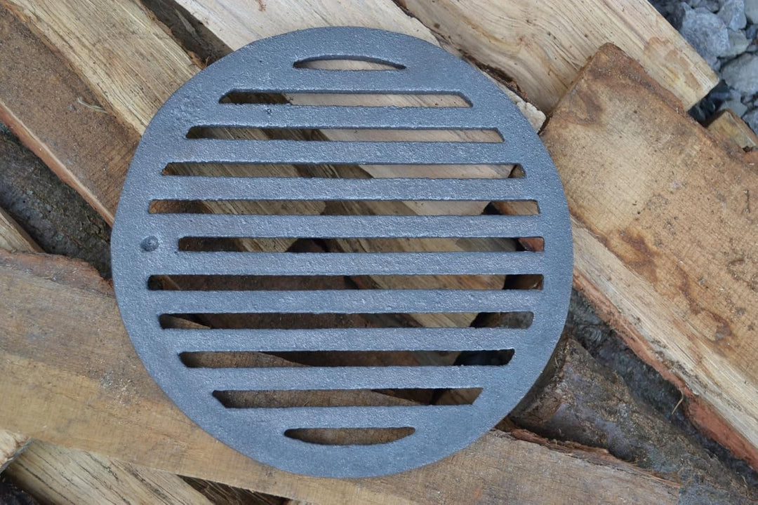 SEZAM Durchmesser Ø23 cm Gussrost Ofenrost Rundrost Ascherost Gussrost verschiedene Durchmesser, Kam