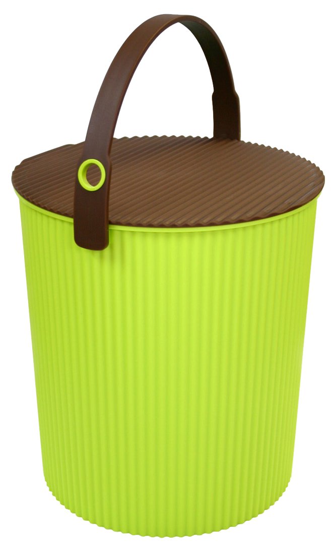 omnioutil grün pistazie Hachiman Eimer Müll Müll Multifunktions grosse 20 Liter Hocker Aufbewahrungs