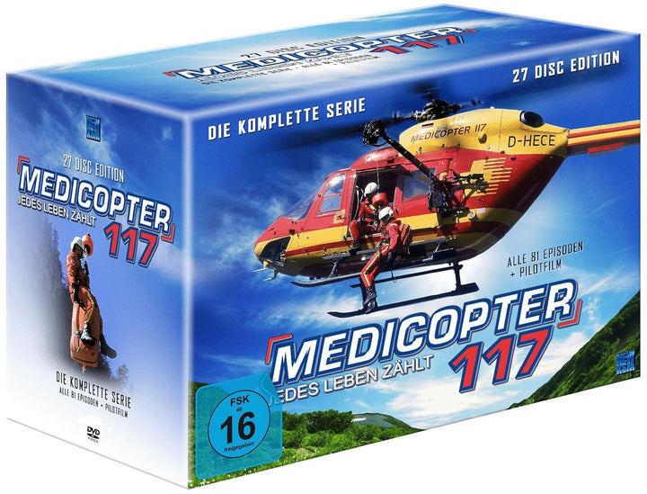 Medicopter 117 - Jedes Leben zählt - Limitierte Gesamtedition (alle 81 Épisoden + Pilotfilm) [27 DVD