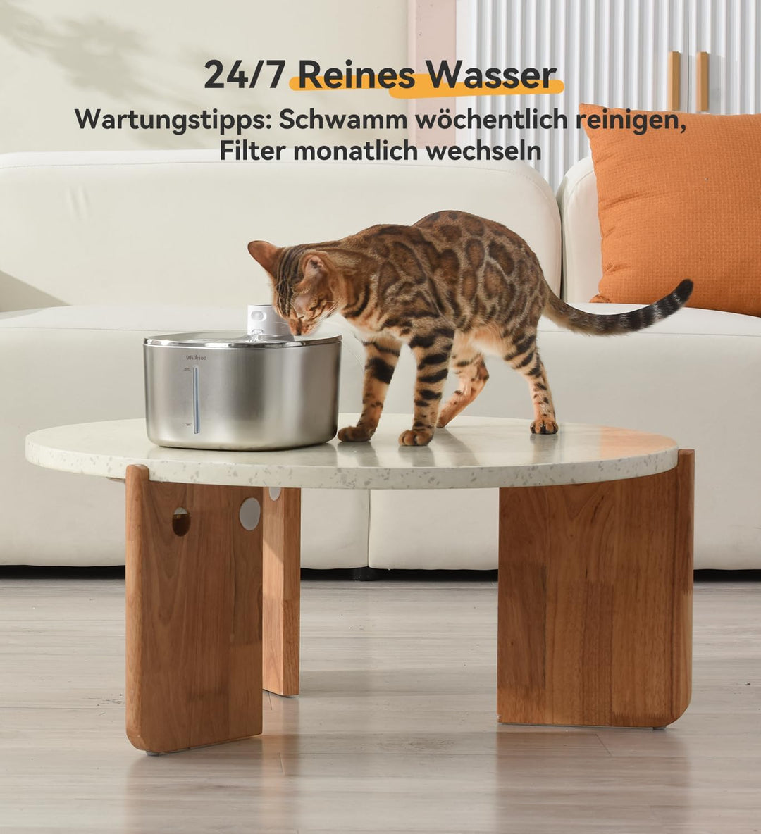 Katzenbrunnen Filter 8er Pack für Trinkbrunnen für Katze FS10LUS, 6-stufiger Filter 8-Monats-Set Ers