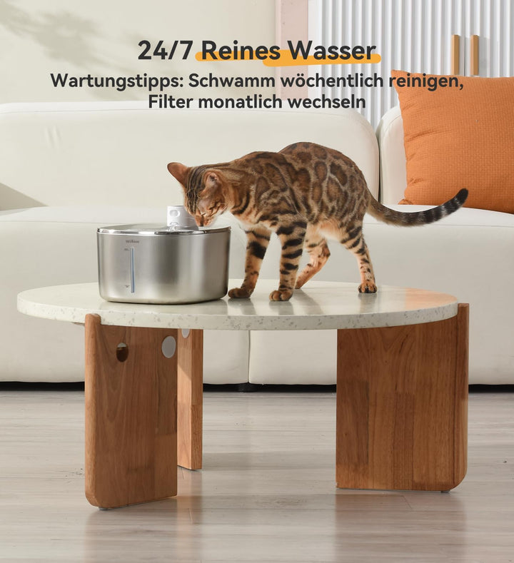 Katzenbrunnen Filter 8er Pack für Trinkbrunnen für Katze FS10LUS, 6-stufiger Filter 8-Monats-Set Ers