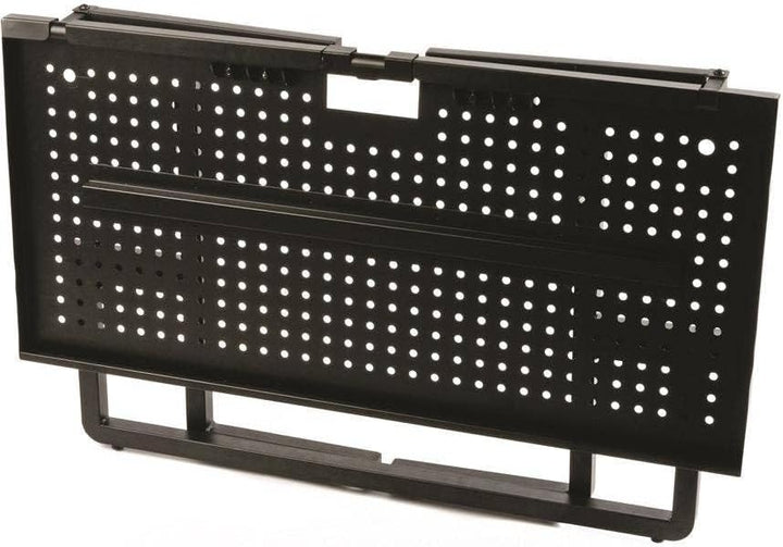 QUIK LOK - DJ233 Tisch für Laptop, Höhenverstellbar für DJ, Schwarz Single, Single