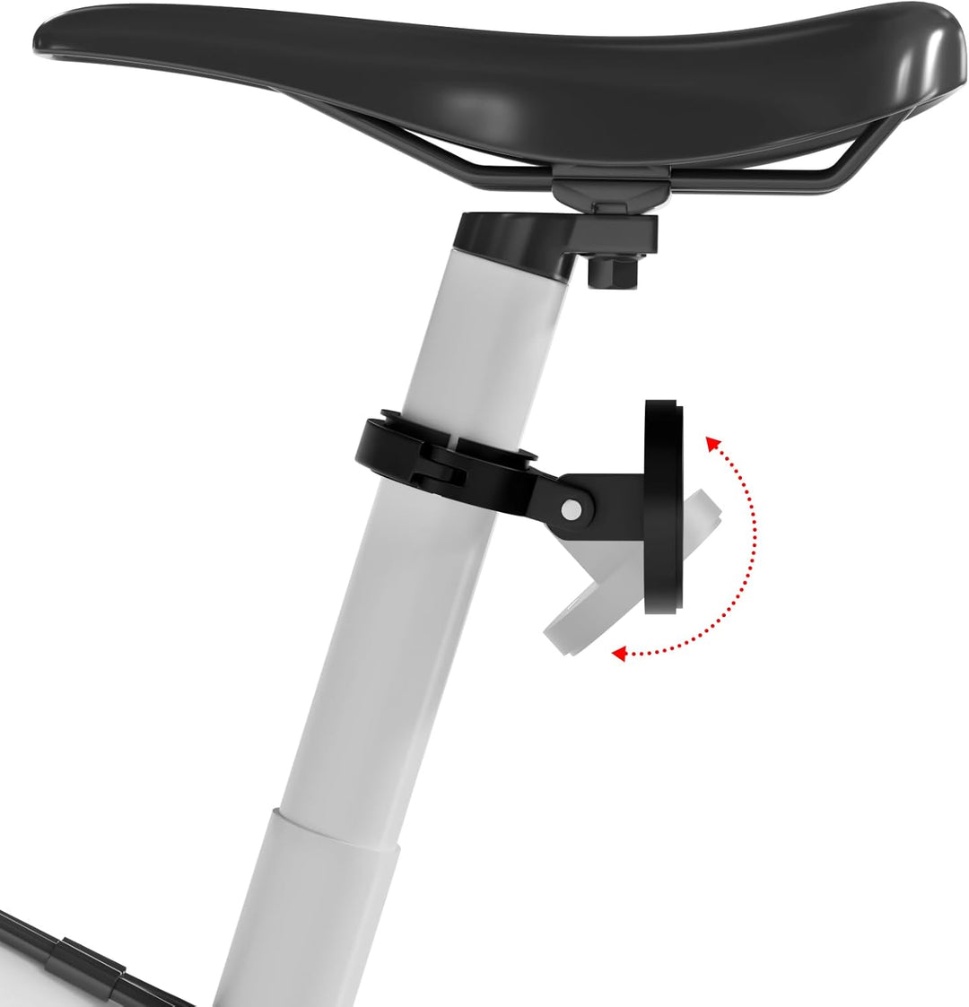 Verstellbare Fahrradhalterung für Garmin Varia, kompatibel mit 27,2 mm und 30,9 mm Sattelstützen, Al
