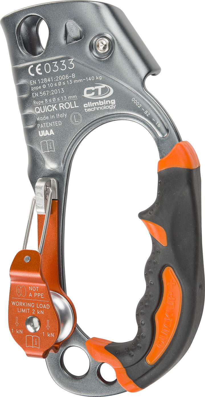 Climbing Technology Quick Roll Sx Handgriff, Titanium, Einheitsgrösse