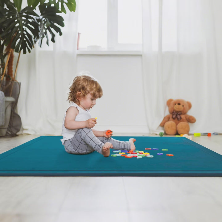 Verdickung Korallen Samt Teppich Kinder Krabbeldecke Weiche Tatami Teppiche Kinder rutschfeste Vergr