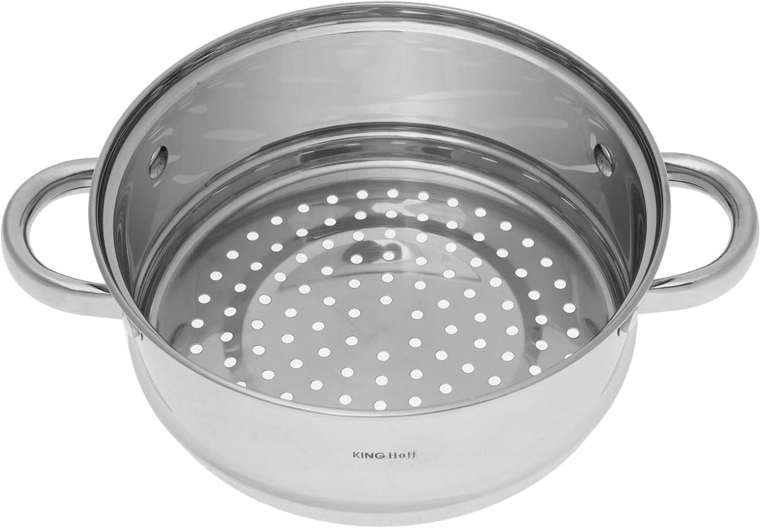 Dampferzeuger Dämpfeinsatz Steamer-Aufsatz KINGHOFF (20cm), 20cm