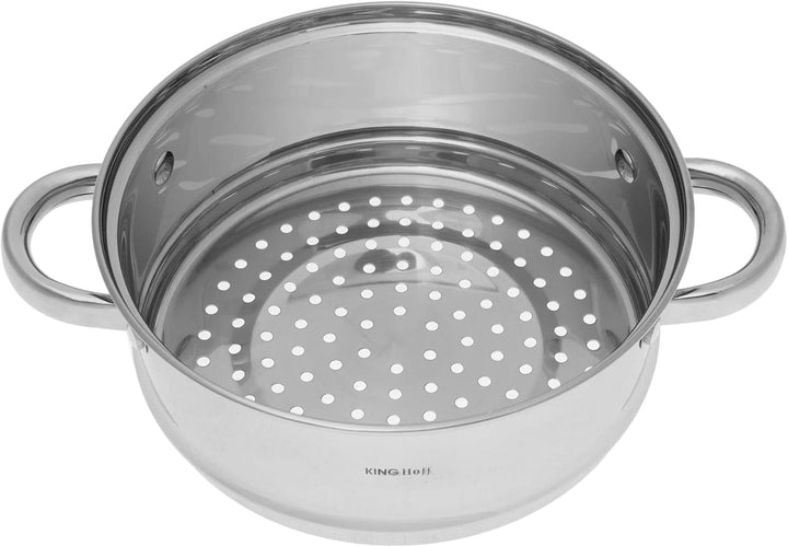 Dampferzeuger Dämpfeinsatz Steamer-Aufsatz KINGHOFF (20cm), 20cm