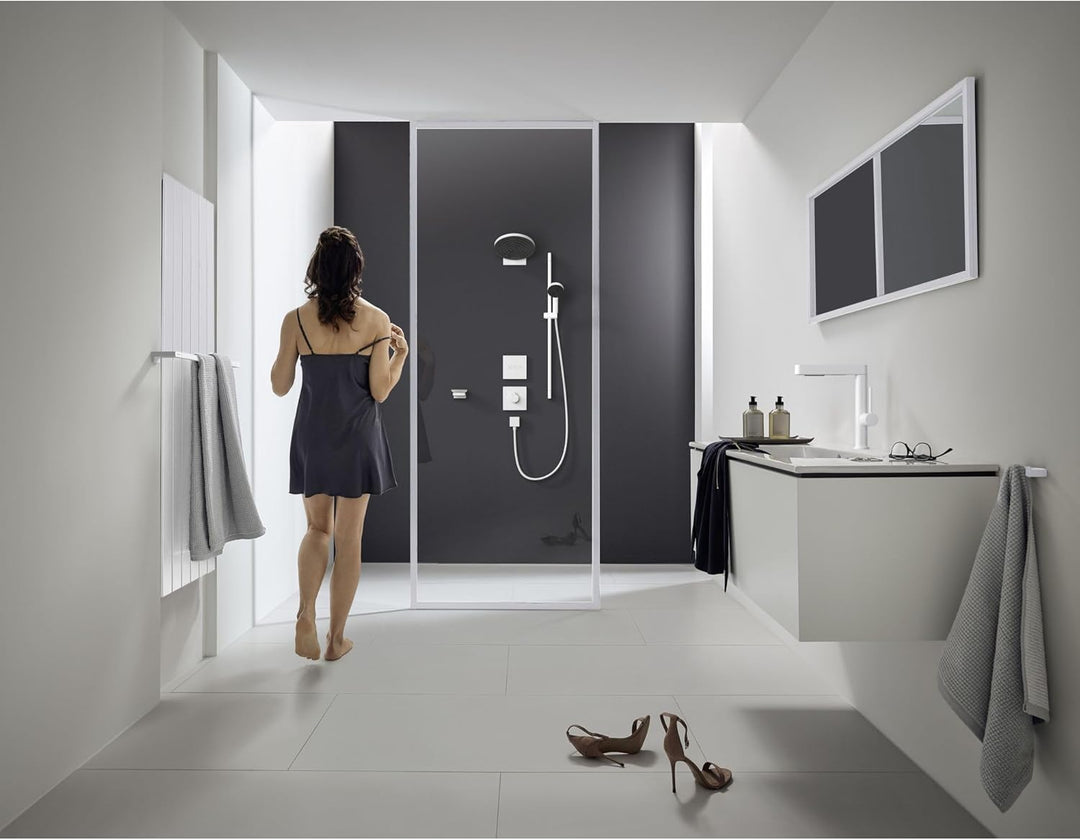 hansgrohe Duschset Pulsify Select S, Duschkopf mit Schlauch und Halterung, verstellbar, Handbrause m
