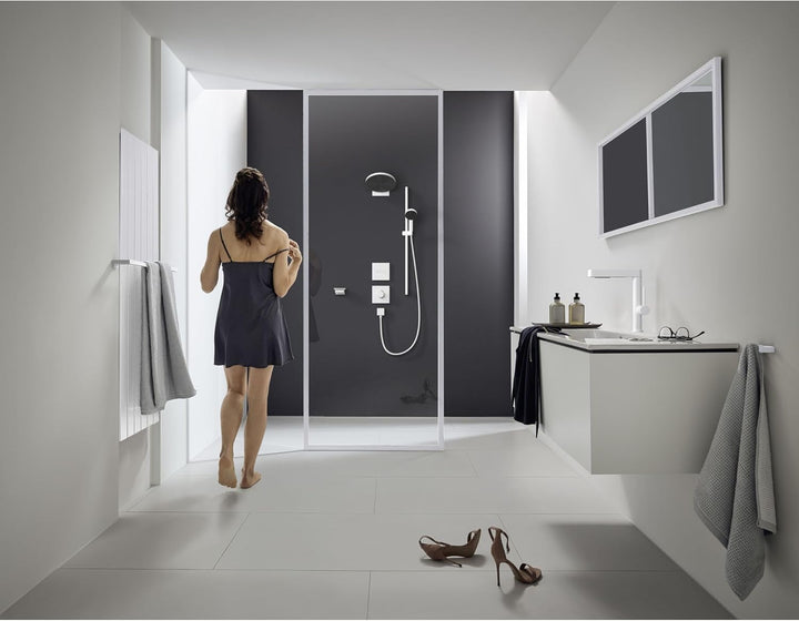hansgrohe Duschset Pulsify Select S, Duschkopf mit Schlauch und Halterung, verstellbar, Handbrause m
