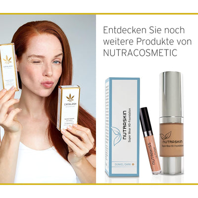 Nutracosmetic – Vorteils-Set NutraBrow Eyebrow Enhancer & Nutralash Eyelash Formula 2.0 I Dichte Aug